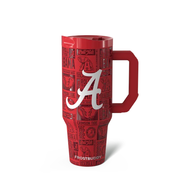 Thicc Buddy 40oz - Alabama Crimson Tide, Legacy — thicc40-alabama3dcrimson-one