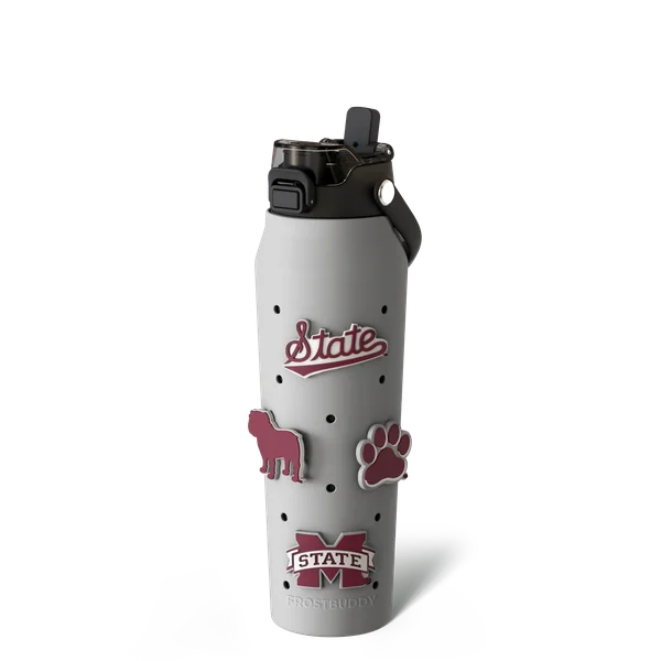 Bottle Buddy 32oz - Mississippi State Bulldogs, Skin + Budz Bundle