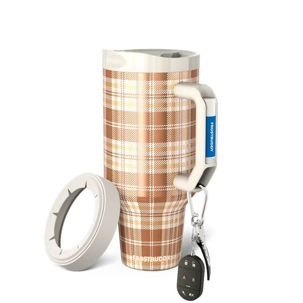 Thicc Buddy 50oz - Pumpkin Patch Plaid