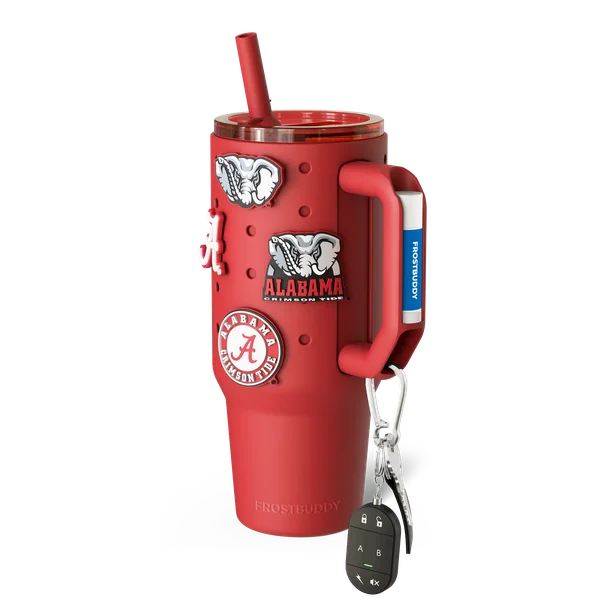 Thicc Buddy 40oz - Alabama Crimson Tide, Skin + Budz Bundle
