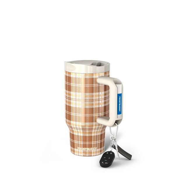 Mug Buddy 16oz - Pumpkin Patch Plaid
