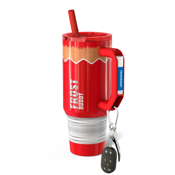 Thicc Buddy 40oz, Red Pencil