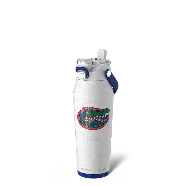 Bottle Buddy 24oz - Florida Gators, Legacy — bottle24-florida3dwhite